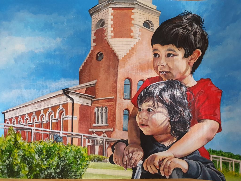 Portrait Commissions By Dr Winderbank-Scott Gambyte Art