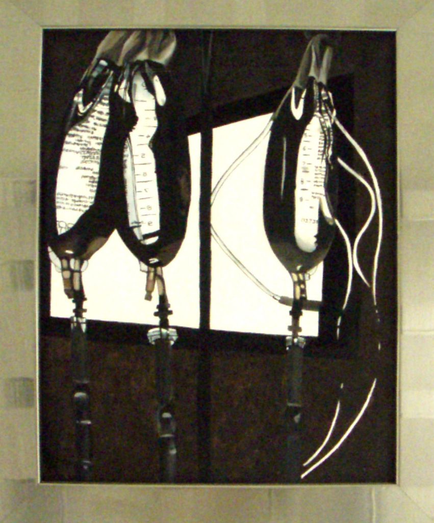 Surgical Artwork Commissioned by Sir. Ara Darzi at St. Mary’s Hospital, Paddington, as a series of oil paintings and a wall mural for the Academic Surgical Department.
