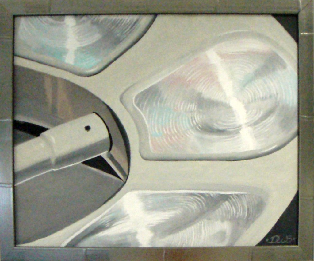 Surgical Artwork Commissioned by Sir. Ara Darzi at St. Mary’s Hospital, Paddington, as a series of oil paintings and a wall mural for the Academic Surgical Department.