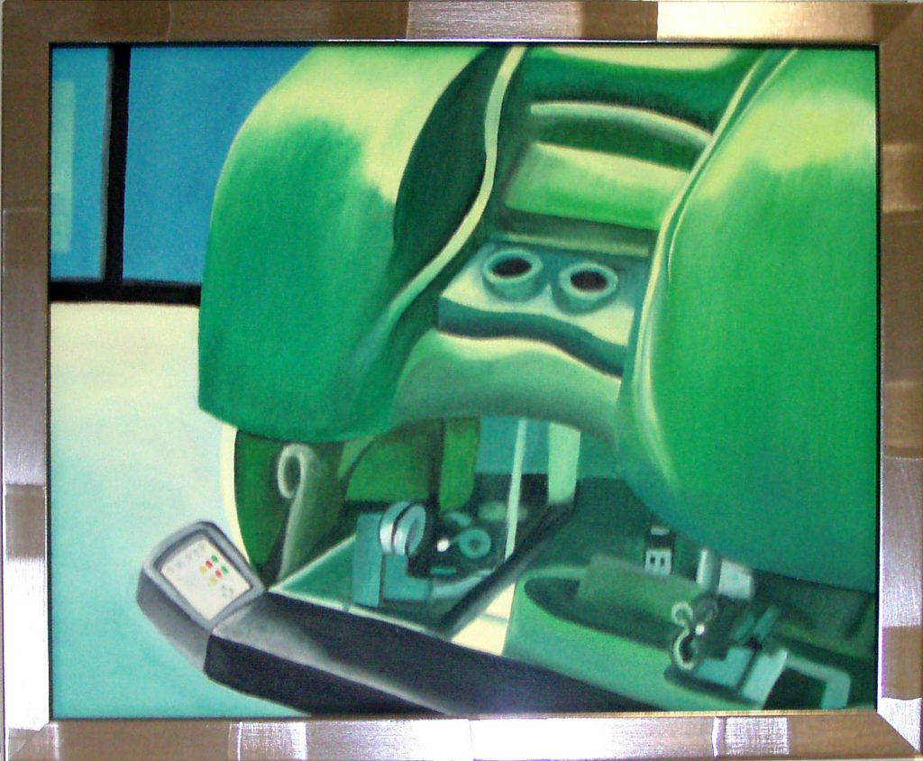 Surgical Artwork Commissioned by Sir. Ara Darzi at St. Mary’s Hospital, Paddington, as a series of oil paintings and a wall mural for the Academic Surgical Department.